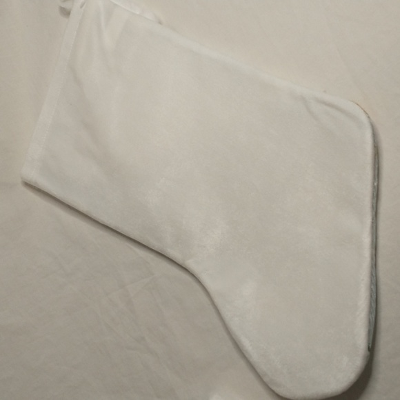 🎁 Holiday Village Sparkle Stocking - Picture 3 of 4